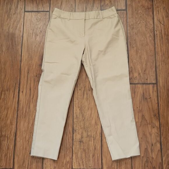 Liz Claiborne emma classic women's size 8 tan career pants - Picture 1 of 6